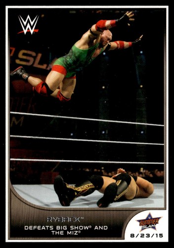 2016 topps wwe - road, to